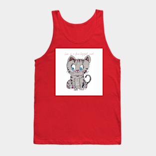 Love is a four-legged word Tank Top